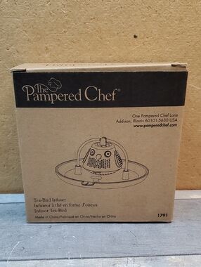 The Pampered Chef Tea-Bird Infuser   1791  NIP